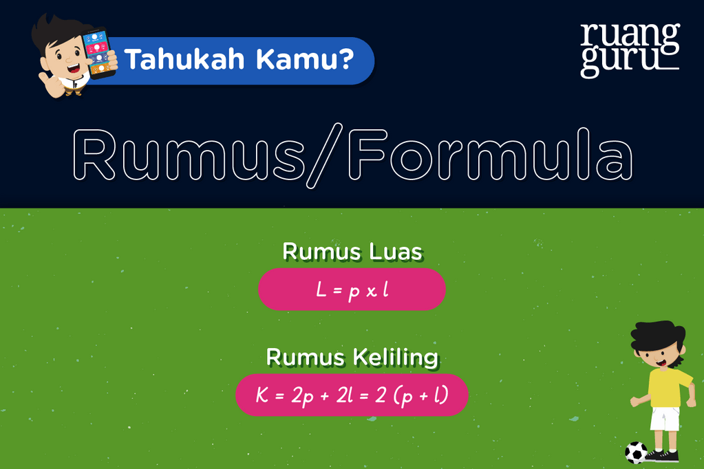 Cara Menghitung Luas Dan Keliling Bangun Segi Empat | Matematika Kelas 7